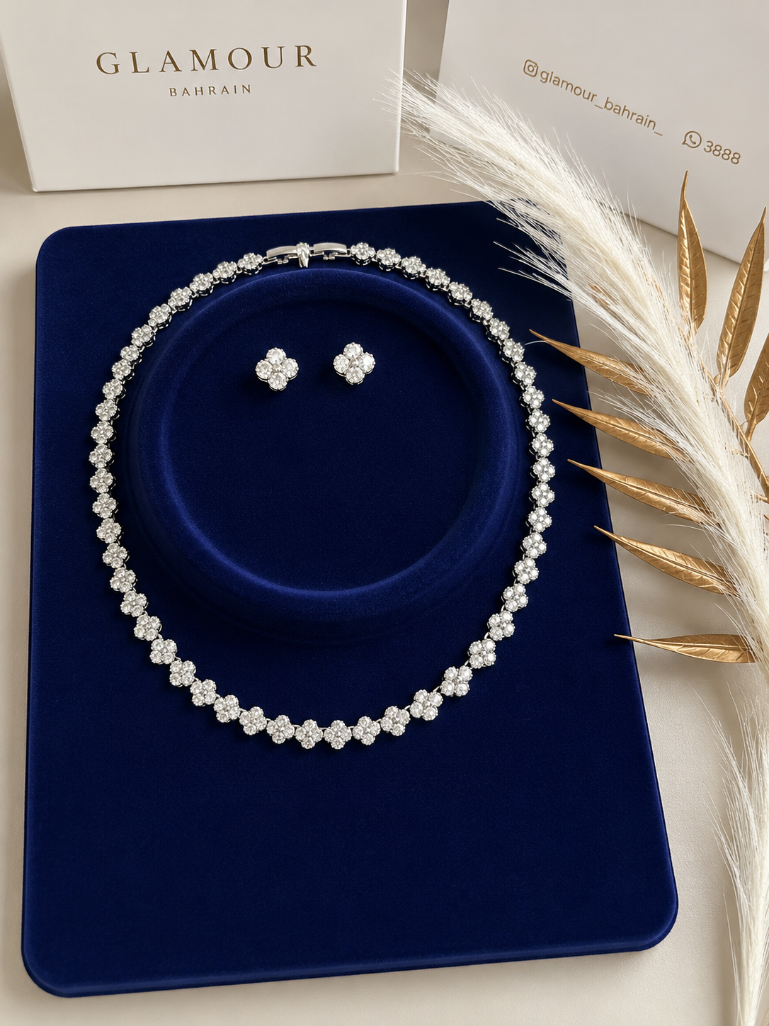 ZIRCONS SILVER VAN CLEEF SET