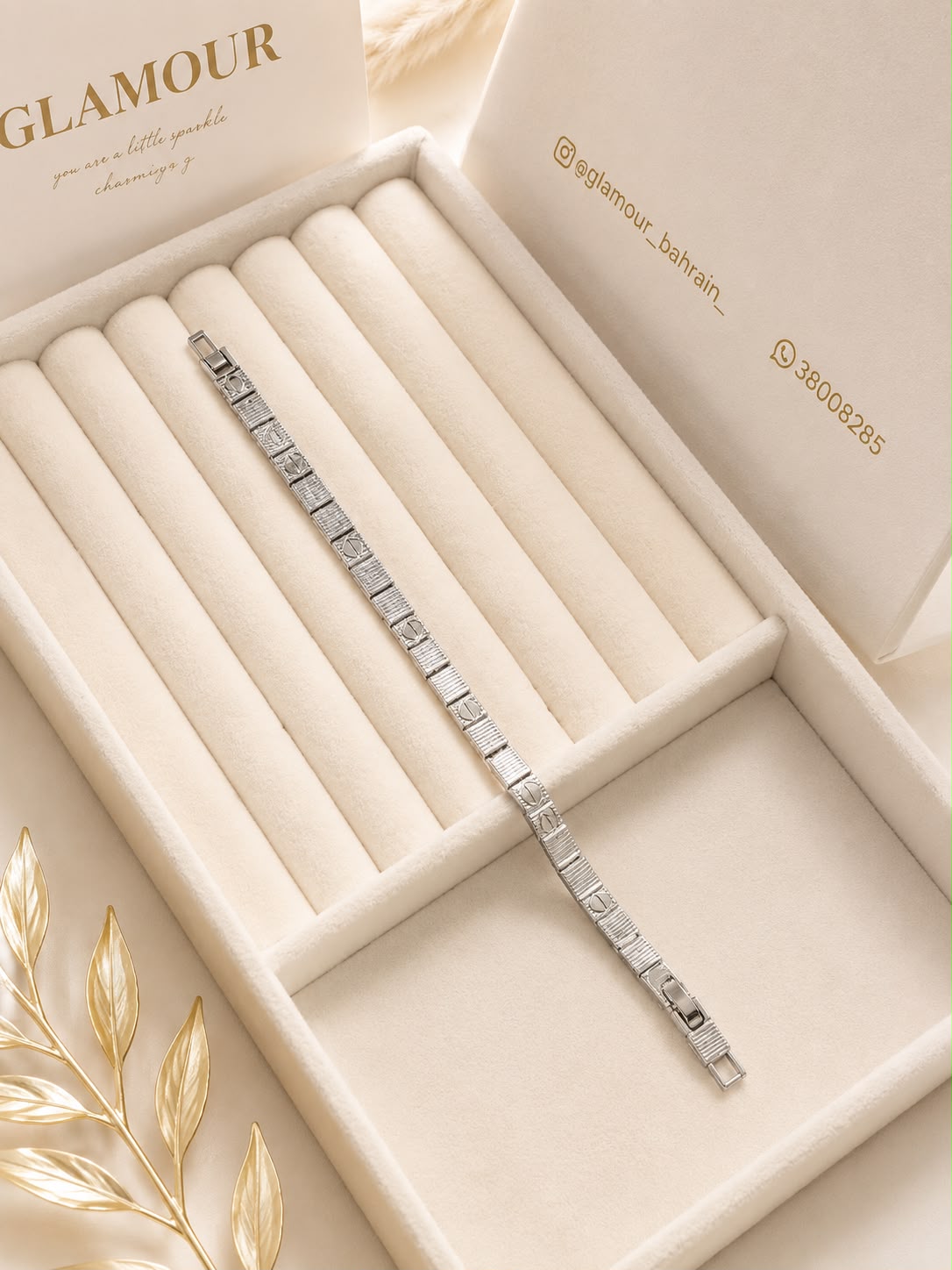 SILVER NEW LOVE CARTIER BRACELET