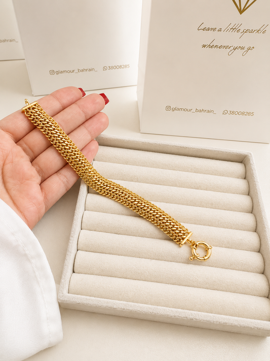 18K GOLD PLATED BRACELET CHAIN