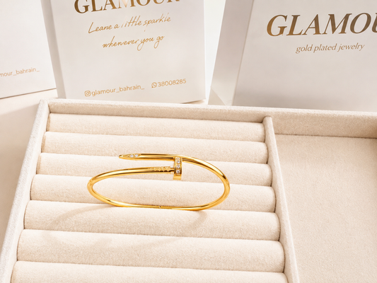 Cartier - Juste un clou bracelet- thin style- 18k gold plated