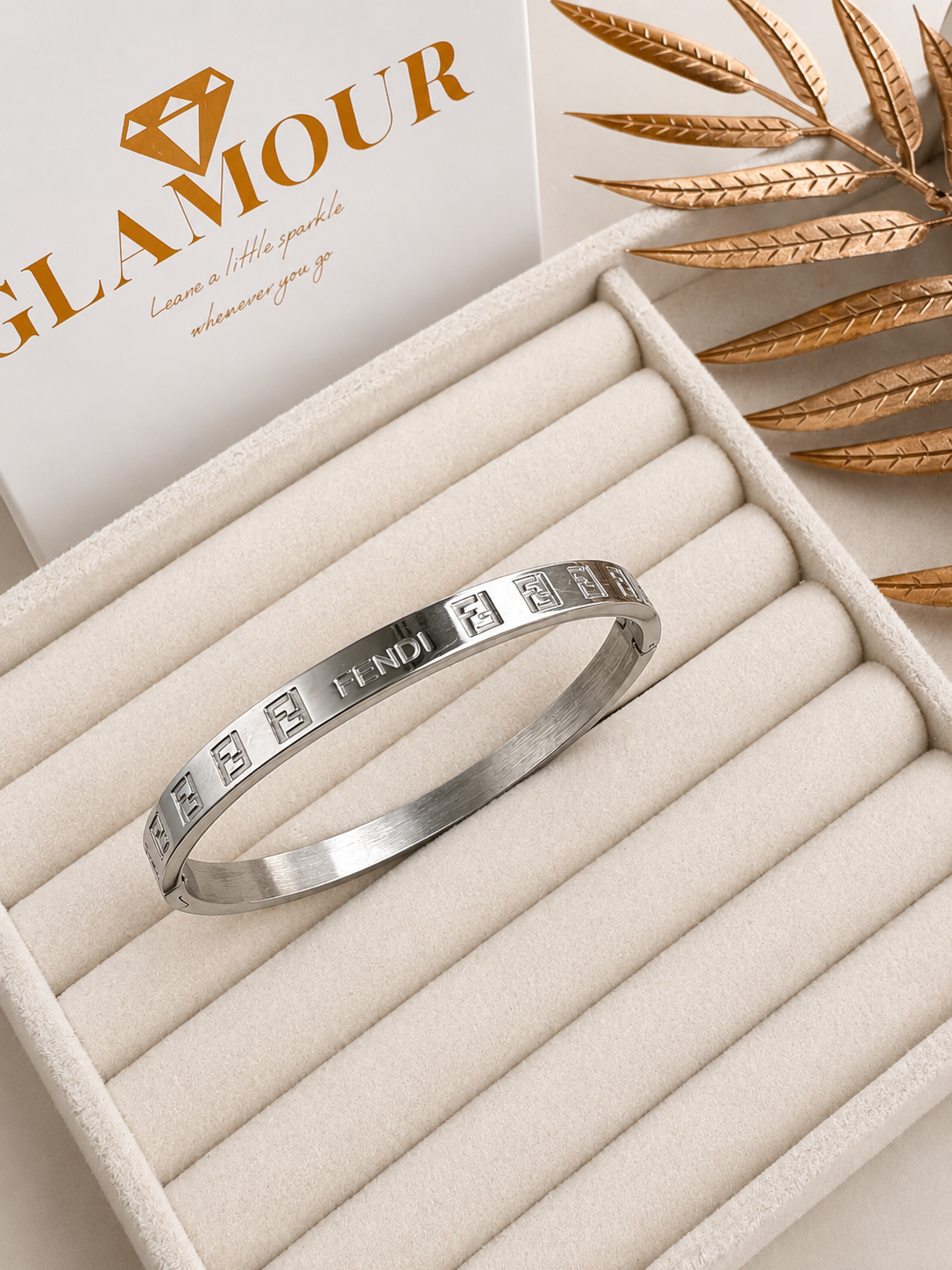 FENDI BRACELET SILVER