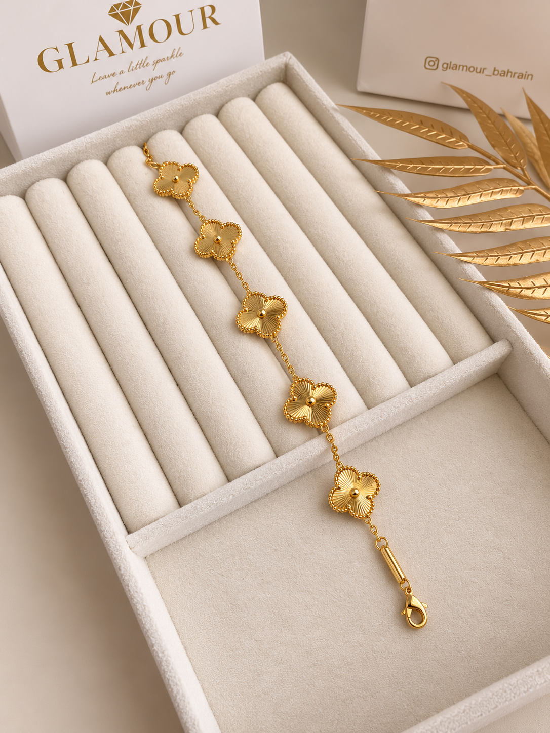 22K GOLD PLATED VAN CLEEF BRACELET