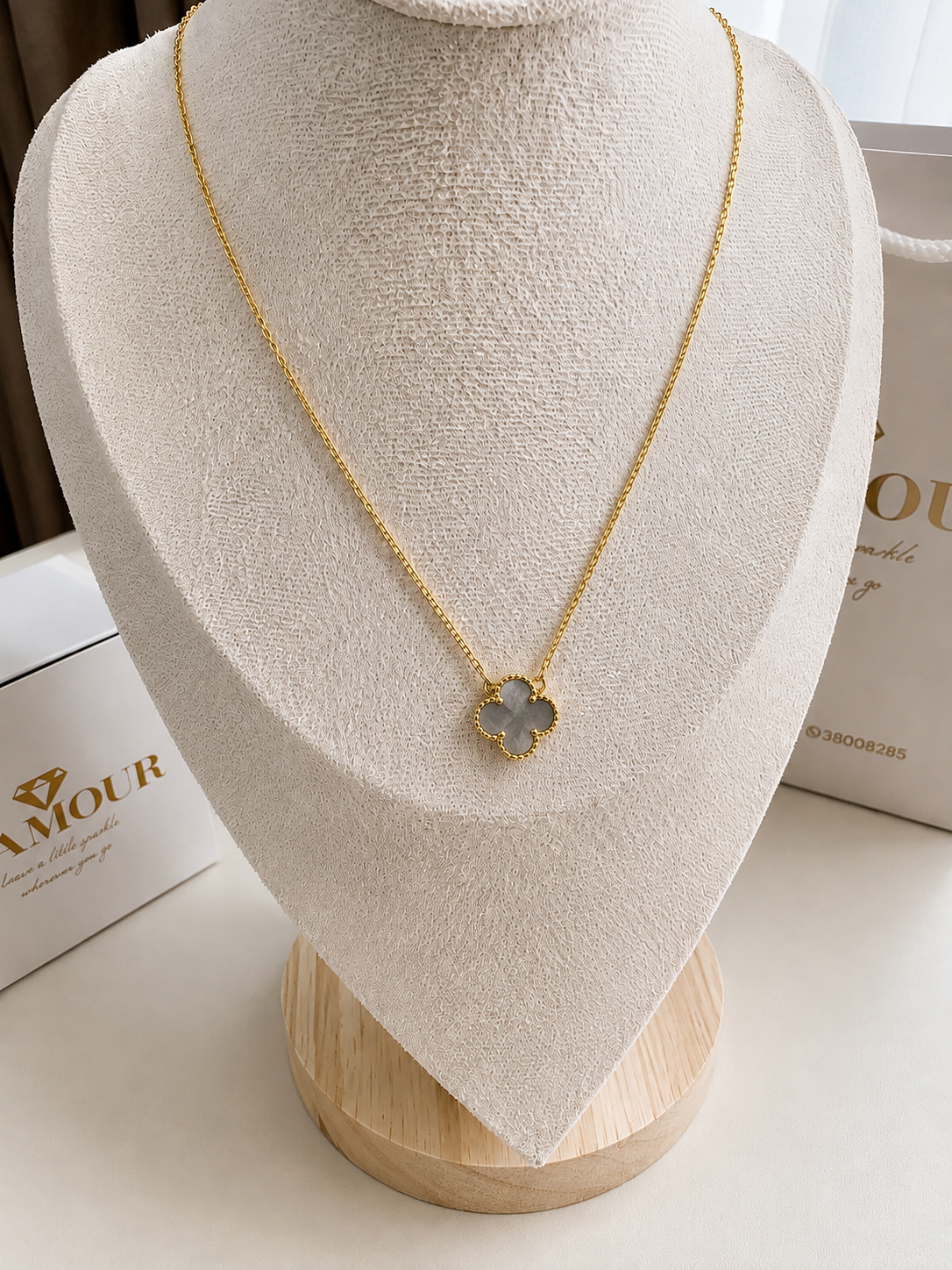 18K gold plated - van cleef necklace