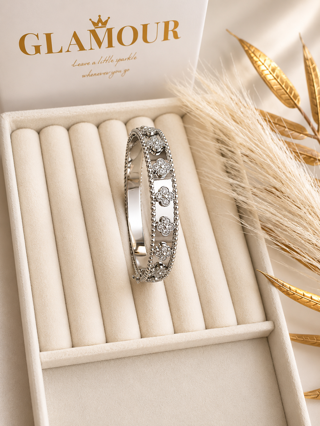 SILVER BRACELET VAN CLEEF
