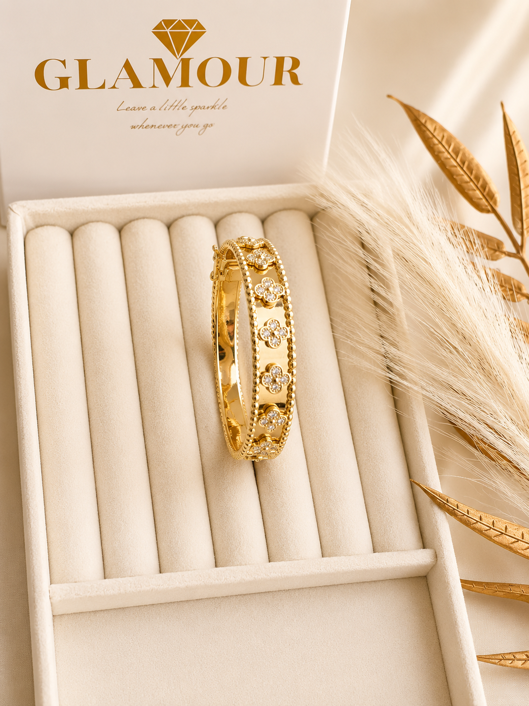 VAN CLEEF GOLD BANGLE
