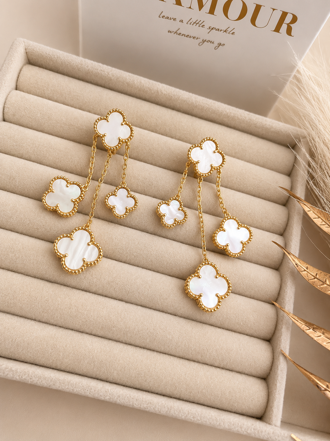 LONG VAN CLEEF EARRINGS