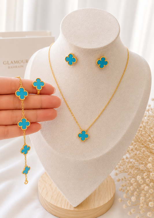 LIGHT BLUE VAN CLEEF SET