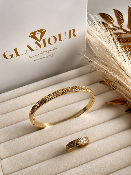 CARTIER LOVE BRACELET WITH ZIRCON