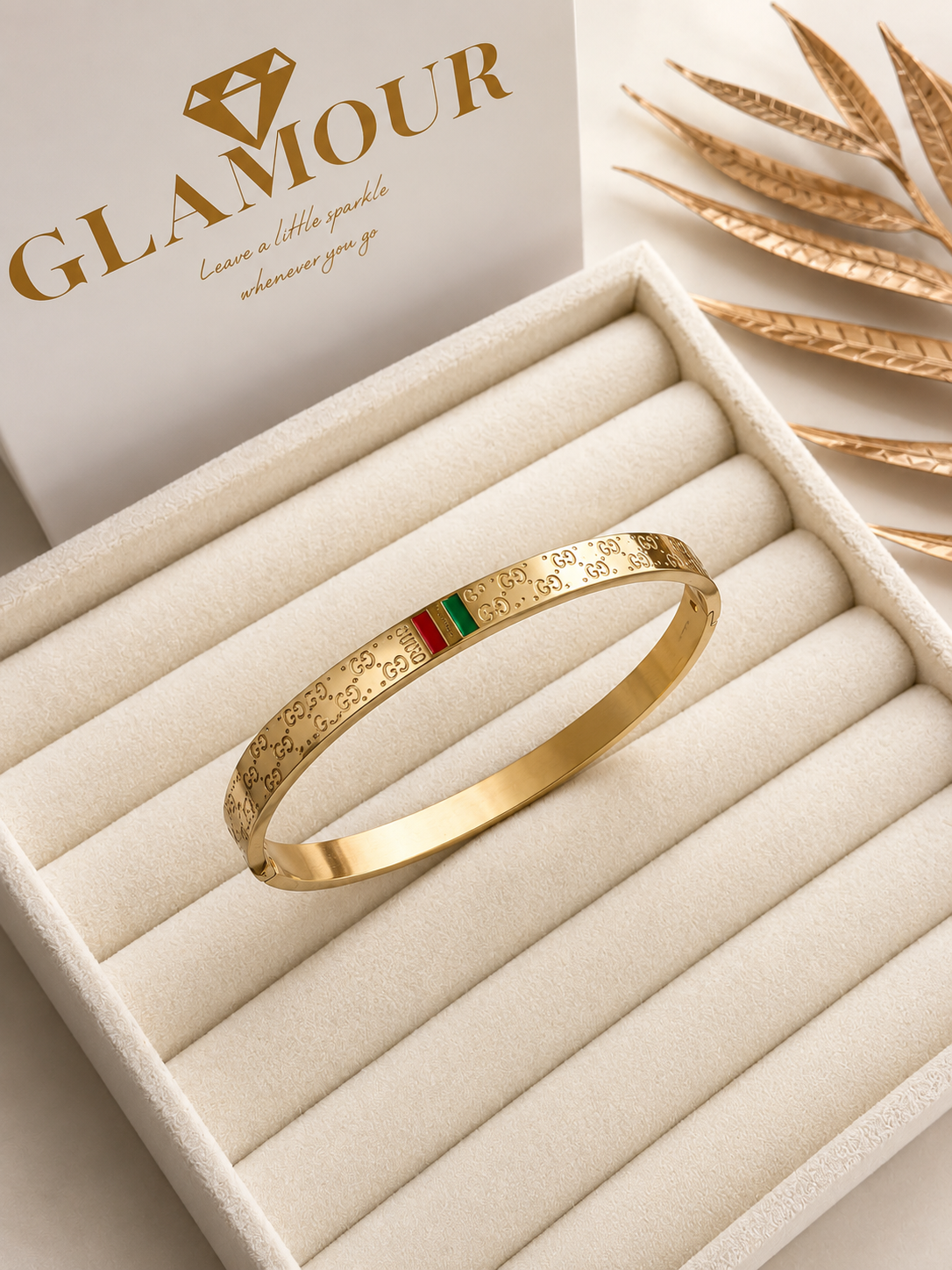 18K GOLD PLATED GUCCI BRACELET