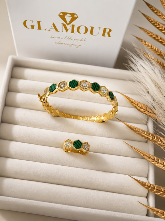 CHAUMET SET(GREEN COLOR)