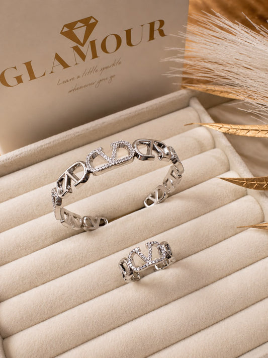 VALENTINO SILVER COLOR SET