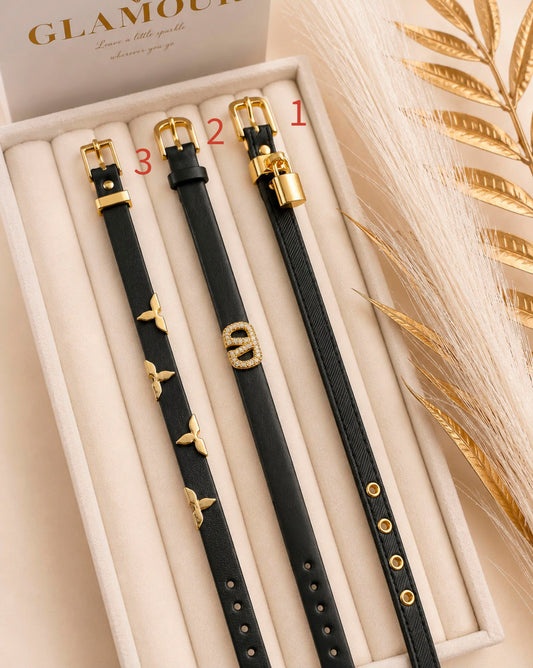 LEATHER DESIGN TRENDY BRACELET