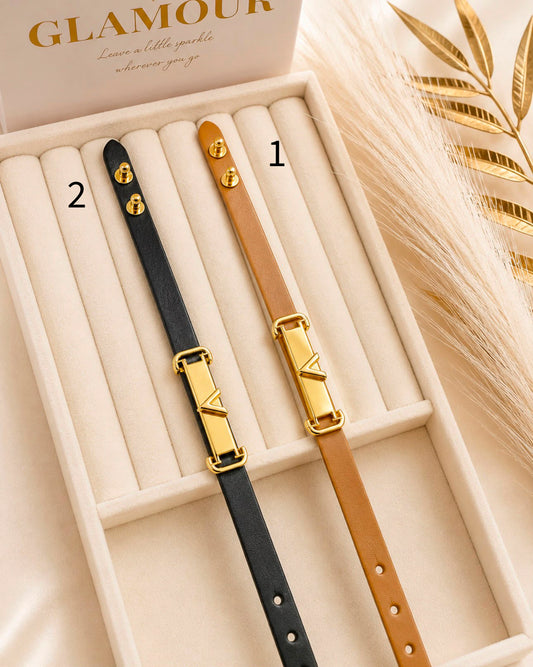 LEATHER DESIGN TRENDY BRACELET
