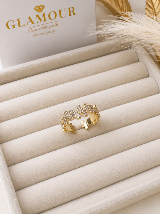 ZIRCON TRENDY RING