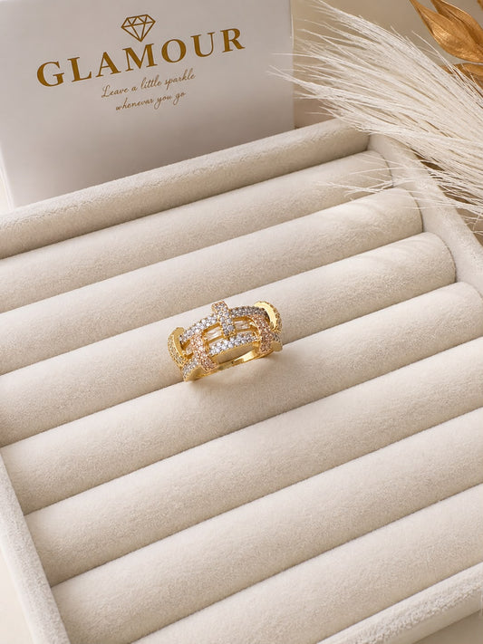 18KGOLD PLATED RING