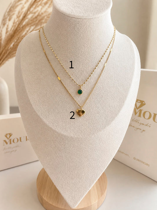 18K GOLD PLATED STAINLESS STEEL NECKLACE