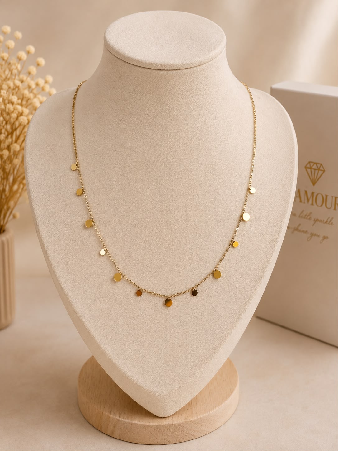 18K GOLD PLATED Stainless Steel NECKLACE