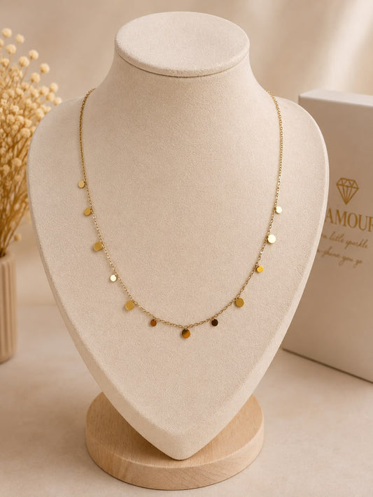 18K GOLD PLATED Stainless Steel NECKLACE