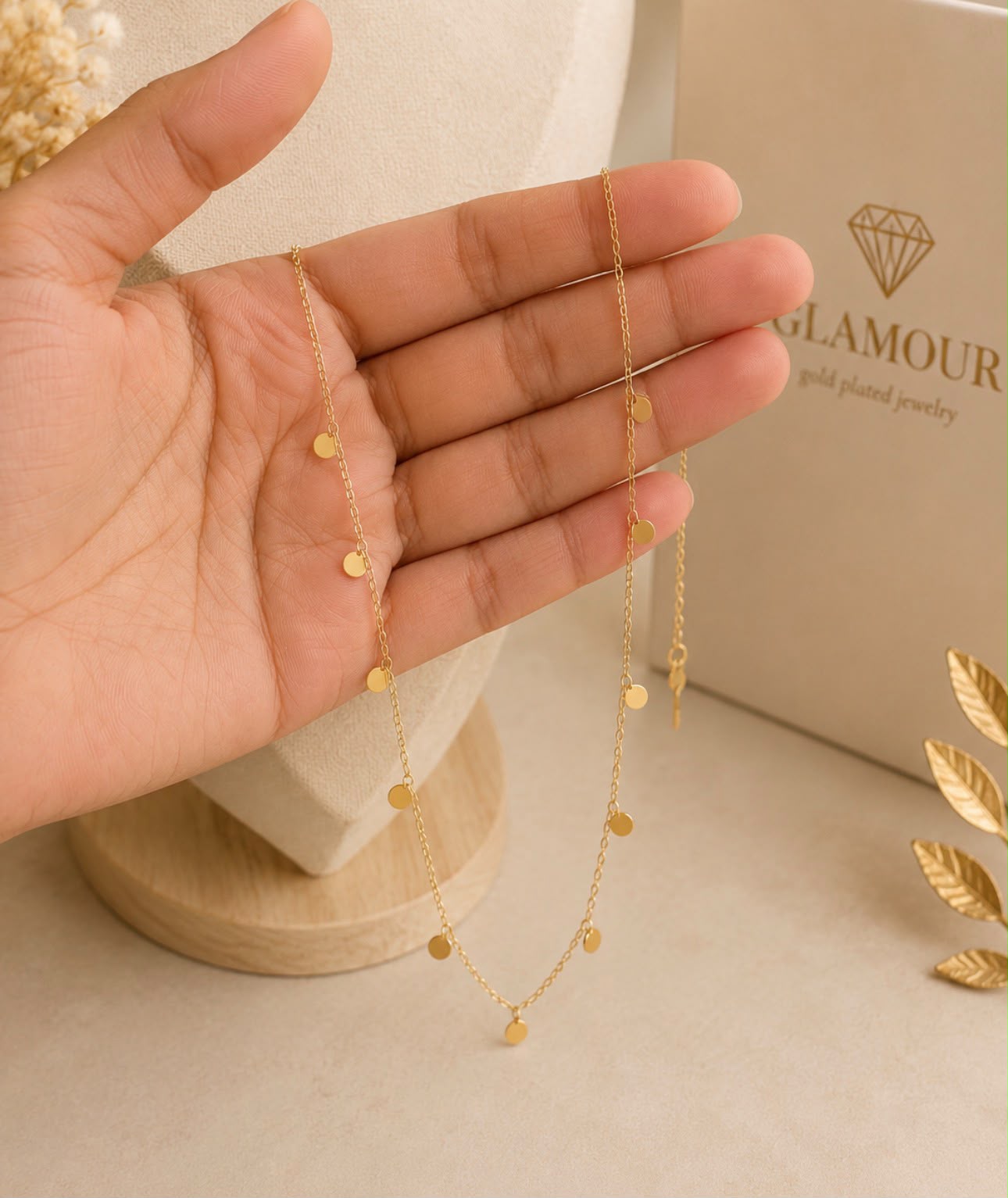 18K GOLD PLATED Stainless Steel NECKLACE